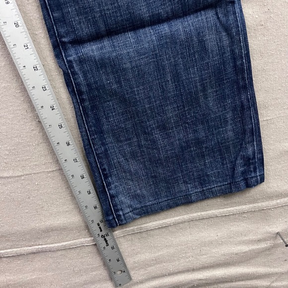 Rock & Republic Henlee Jeans Mens 34 Dark Wash Excellent Straight Leg Button Fly - Picture 7 of 8